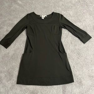 Max Studio Dark Green Dress with pockets